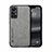 Handyhülle Hülle Luxus Leder Schutzhülle DY1 für Xiaomi Mi 12T 5G Grau