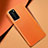 Handyhülle Hülle Luxus Leder Schutzhülle für Huawei P40 Orange