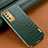 Handyhülle Hülle Luxus Leder Schutzhülle für Samsung Galaxy M02s Grün