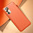 Handyhülle Hülle Luxus Leder Schutzhülle für Samsung Galaxy S20 FE 5G Orange