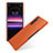 Handyhülle Hülle Luxus Leder Schutzhülle für Sony Xperia 5 Orange
