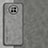 Handyhülle Hülle Luxus Leder Schutzhülle für Xiaomi Mi 10i 5G Grau
