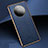 Handyhülle Hülle Luxus Leder Schutzhülle K02 für Huawei Mate 40E 4G Blau