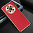 Handyhülle Hülle Luxus Leder Schutzhülle K03 für Huawei Mate 40 Pro Rot