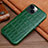 Handyhülle Hülle Luxus Leder Schutzhülle L01 für Apple iPhone 13 Mini Grün