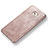 Handyhülle Hülle Luxus Leder Schutzhülle L01 für Samsung Galaxy C7 Pro C7010 Rosegold