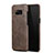 Handyhülle Hülle Luxus Leder Schutzhülle L02 für Samsung Galaxy S8 Plus Braun