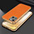 Handyhülle Hülle Luxus Leder Schutzhülle LD3 für Apple iPhone 13 Orange
