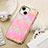 Handyhülle Hülle Luxus Leder Schutzhülle LD4 für Apple iPhone 13 Pink