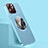 Handyhülle Hülle Luxus Leder Schutzhülle mit Mag-Safe Magnetic Magnetisch für Apple iPhone 12 Pro Hellblau