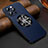 Handyhülle Hülle Luxus Leder Schutzhülle mit Mag-Safe Magnetic Magnetisch LD2 für Apple iPhone 13 Pro Blau