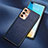 Handyhülle Hülle Luxus Leder Schutzhülle N03 für Huawei P40 Blau