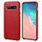 Handyhülle Hülle Luxus Leder Schutzhülle P03 für Samsung Galaxy S10 5G Rot