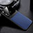 Handyhülle Hülle Luxus Leder Schutzhülle R01 für Huawei Honor 20 Lite Blau