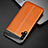 Handyhülle Hülle Luxus Leder Schutzhülle R01 für Huawei Nova 5 Orange