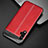 Handyhülle Hülle Luxus Leder Schutzhülle R01 für Huawei Nova 5 Rot