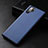 Handyhülle Hülle Luxus Leder Schutzhülle R01 für Samsung Galaxy Note 10 Plus 5G Blau