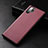 Handyhülle Hülle Luxus Leder Schutzhülle R01 für Samsung Galaxy Note 10 Plus 5G Rot