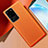 Handyhülle Hülle Luxus Leder Schutzhülle R01 für Samsung Galaxy S20 Ultra Orange