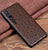 Handyhülle Hülle Luxus Leder Schutzhülle R01 für Xiaomi Mi Note 10 Pro Braun