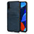 Handyhülle Hülle Luxus Leder Schutzhülle R02 für Huawei Nova 5 Pro Blau