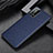 Handyhülle Hülle Luxus Leder Schutzhülle R02 für Huawei P40 Pro+ Plus Blau