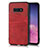 Handyhülle Hülle Luxus Leder Schutzhülle R02 für Samsung Galaxy S10e Rot