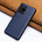 Handyhülle Hülle Luxus Leder Schutzhülle R03 für Samsung Galaxy S20 Ultra 5G Blau