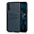 Handyhülle Hülle Luxus Leder Schutzhülle R04 für Huawei Nova 5T Blau