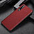 Handyhülle Hülle Luxus Leder Schutzhülle R04 für Huawei P30 Rot
