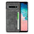 Handyhülle Hülle Luxus Leder Schutzhülle R05 für Samsung Galaxy S10 Plus Grau