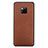 Handyhülle Hülle Luxus Leder Schutzhülle R07 für Huawei Mate 20 Pro Orange