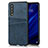 Handyhülle Hülle Luxus Leder Schutzhülle R09 für Huawei P30 Blau