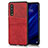 Handyhülle Hülle Luxus Leder Schutzhülle R09 für Huawei P30 Rot