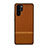 Handyhülle Hülle Luxus Leder Schutzhülle R10 für Huawei P30 Pro New Edition Orange