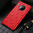 Handyhülle Hülle Luxus Leder Schutzhülle S01 für Huawei Mate 30 Pro Rot