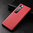 Handyhülle Hülle Luxus Leder Schutzhülle S01 für Xiaomi Mi 10 Ultra Rot