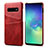 Handyhülle Hülle Luxus Leder Schutzhülle S03 für Samsung Galaxy S10 Rot