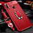 Handyhülle Hülle Luxus Leder Schutzhülle S04 für Huawei Enjoy 10 Plus Rot