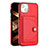Handyhülle Hülle Luxus Leder Schutzhülle Y01B für Apple iPhone 14 Rot
