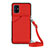 Handyhülle Hülle Luxus Leder Schutzhülle Y02B für Samsung Galaxy M51 Rot