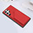 Handyhülle Hülle Luxus Leder Schutzhülle Y02B für Samsung Galaxy S21 Ultra 5G Rot