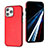 Handyhülle Hülle Luxus Leder Schutzhülle Y03B für Apple iPhone 13 Pro Rot