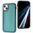 Handyhülle Hülle Luxus Leder Schutzhülle Y03B für Apple iPhone 14 Grün