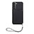 Handyhülle Hülle Luxus Leder Schutzhülle Y03B für Samsung Galaxy S21 Plus 5G Schwarz