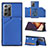 Handyhülle Hülle Luxus Leder Schutzhülle Y04B für Samsung Galaxy Note 20 Ultra 5G Blau