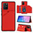 Handyhülle Hülle Luxus Leder Schutzhülle Y04B für Samsung Galaxy S10 Lite Rot