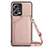 Handyhülle Hülle Luxus Leder Schutzhülle YB3 für Xiaomi Redmi Note 12 Explorer Rosegold
