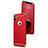 Handyhülle Hülle Luxus Metall Rahmen und Kunststoff C01 für Apple iPhone Xs Max Rot