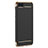 Handyhülle Hülle Luxus Metall Rahmen und Kunststoff für Xiaomi Mi Note 3 Schwarz